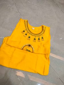 Stone ⭐Embroidered Kurta