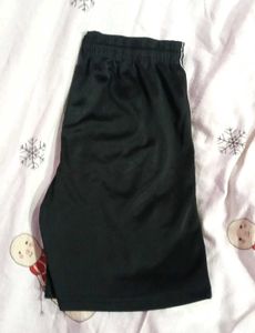 Black Casual Men's Shorts