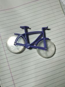 Small And Cute Purple Cycle For Decoration