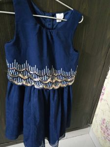 Blue Girls' Dress