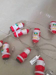 Santa String Lights
