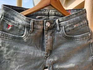 Stylish Grey Denim Jeans