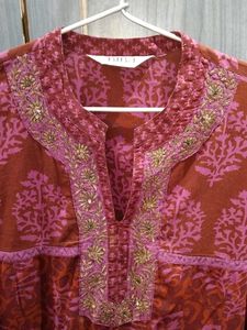 Biba Anarkali Kurta Set