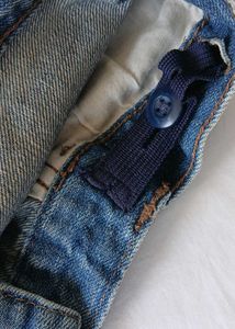 Denim Distressed Shorts