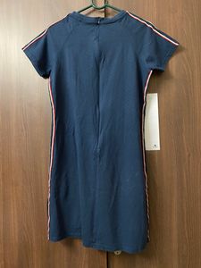 Miss Chase Blue T-shirt Dress