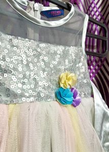 Rainbow Baby Frock