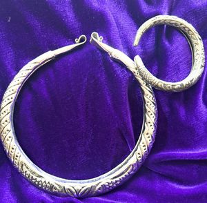 Vintage Meenakari Hasli With Bracelet