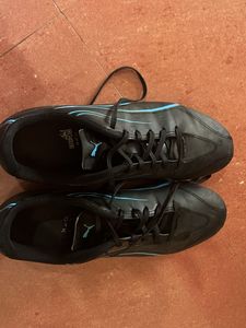 PUMA VITORIA FG/AG Black Luminous Blue Shoes