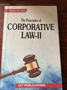 Corporate Law-II Textbook