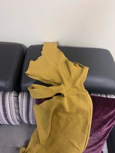 Zara Stretchable Open Shoulder Dress