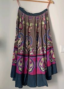 Bohemian Print Skirt