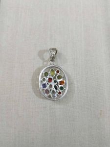 Beautiful Silver Tone Pendant For Women