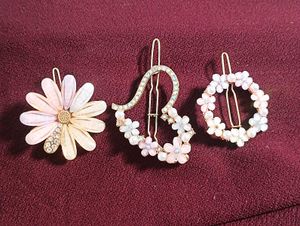 Floral Hair Clip Set