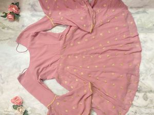 Pink Embroidered Shara Suit New