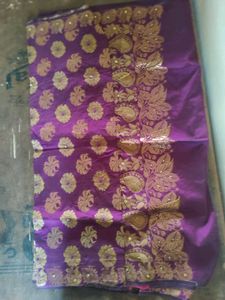 Purple Dress Material