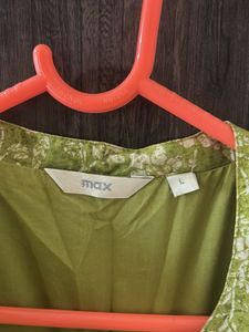 Floral Print Kurta Dress