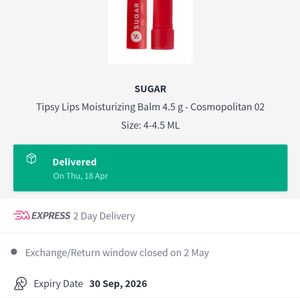 SUGAR Lipbalm
