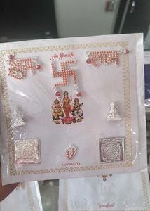 pure silver diwali set (28 gram)