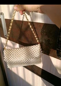 Beaded Hand Clutch