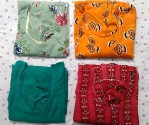 Combo Of Four Kurtis 💫