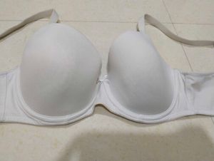 White T-Shirt Bra