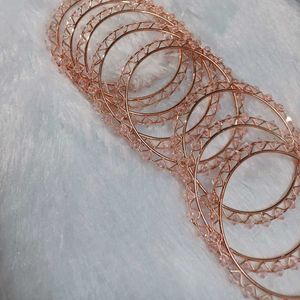 Crystal Beaded Bangles