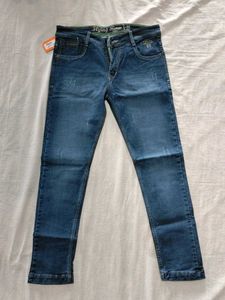 Flying Raw Blue Denim Jeans