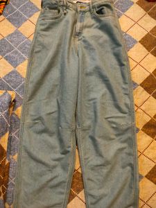 Light Wash Wide Leg Jeans