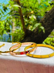 Anti-Tarnish Cartier Design gold Plated Bracelets