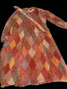 Juniper Multi Bohemian Printed Belted Maxi Dress