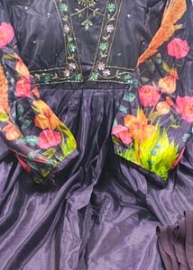 Long Gawn With Dupatta