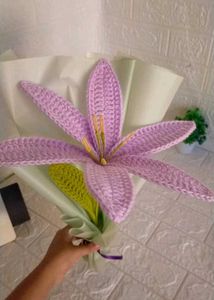 crochet flower bouquet