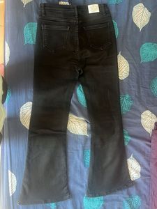 Black Flare Jeans