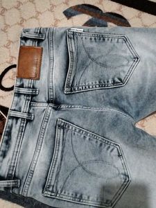 Stylish Light Wash Denim Jeans