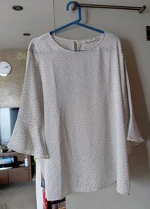 MNG Polka Dot Blouse - Size XL