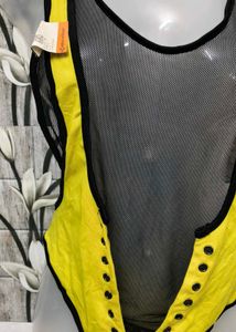 Stylish Yellow Bodysuit