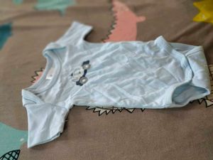 Baby Blue Car Onesie