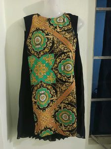 Long Printed Top