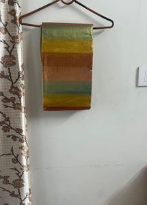 Tissue Silk Saree With Running Blouse