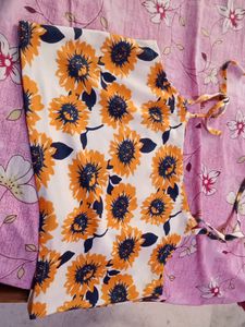 It&#39;S A Two Pieces Floral Dress That I Bought