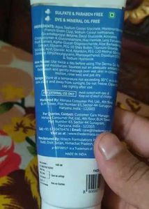 Derma co sunscreen and face wash