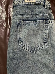 Acid Wash Denim Jeans
