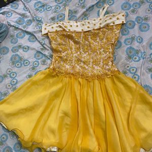 Yellow Party Dress