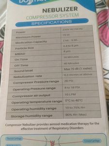 Doqtar Nebulizer
