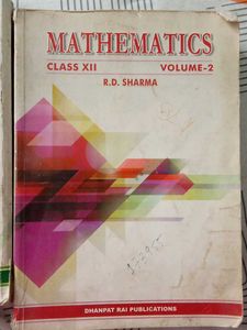 Mathematics Class XII - Vol 1
