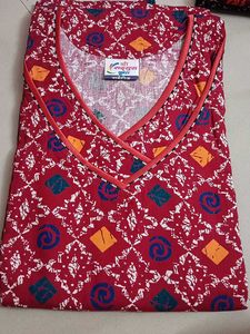 ALINE V NEACK COTTON NIGHTY