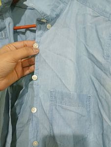 Blue Formal Shirt For Women