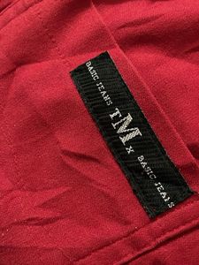 y2k style bootcut Red pants