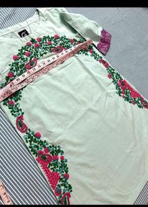 Beautiful embroidery kurti