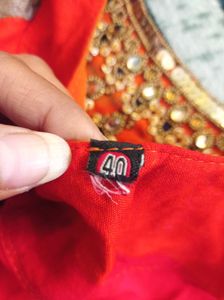 Women Kurti Style Gown 🧡